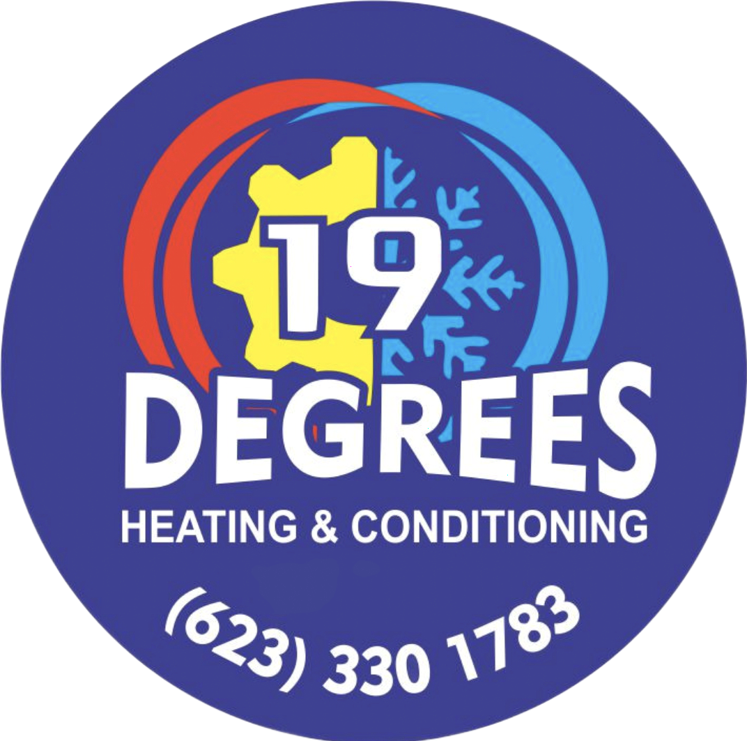 19 Degrees Heating & Air Conditioning Logo